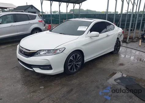 2016 Honda Accord Ex-L V-6 from USA, damaged, VIN 1HGCT2B87GA003681